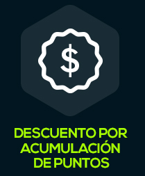 DESCUENTO POR ACUMULACIÓN DE PUNTOS