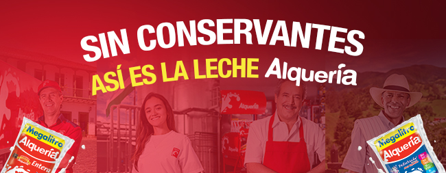 Sin conservantes así es la leche Alquería