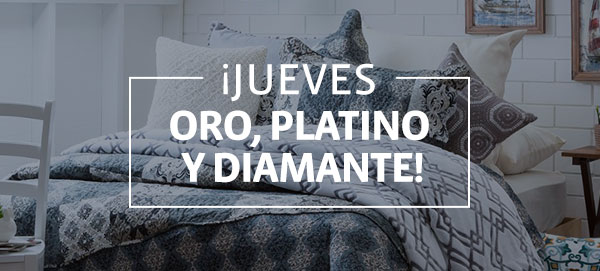 ¡JUEVES ORO, PLATINO Y DIAMANTE!