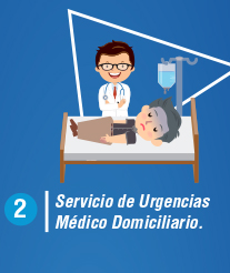 2 Servicio de Urgencias Médico Domiciliario.